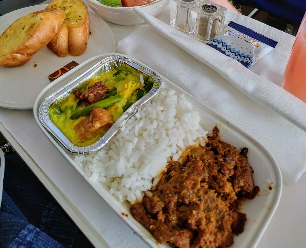 Malaysia Airlines Short-Haul Meal