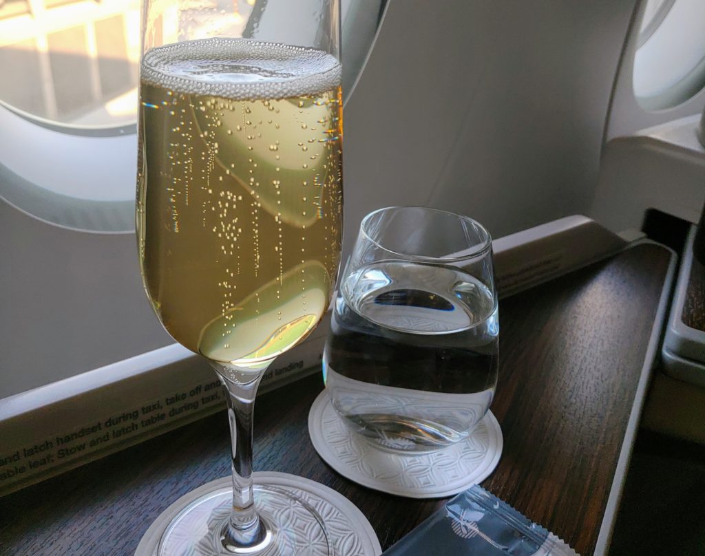 QR Pre-departure beverages